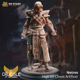 Netros - High Elf Chaos Artificer 3D-printed model